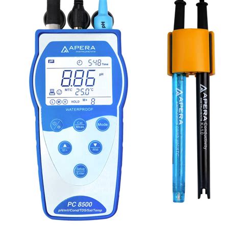 Pc Portable Ph Conductivity Meter Kit With Glp Data Logger And Usb