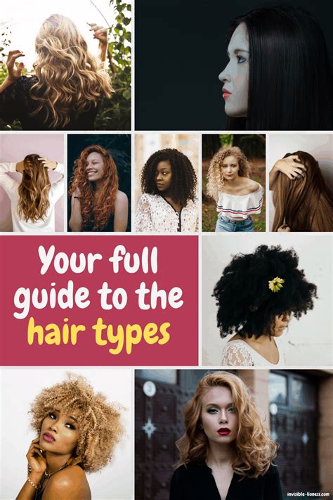 Your Ultimate Guide To The 4 Hair Types