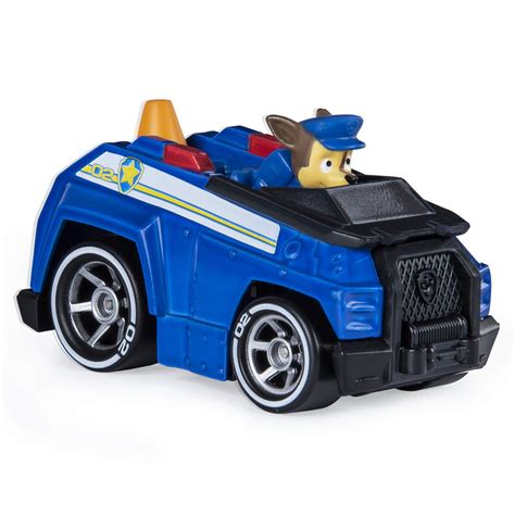 Paw Patrol Mighty Pups Super Paws True Metal Chase Diecast Car Mighty
