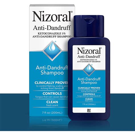 Nizoral A D Anti Dandruff Shampoo 7 Fl Oz Itchy Scalp Dandruff