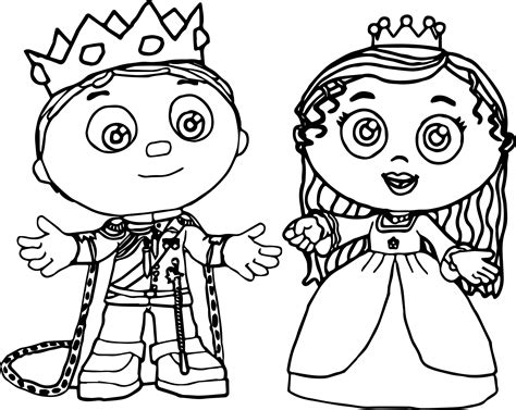 Super Why Coloring Pages For Kids Coloring Pages
