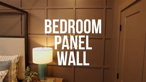 The overall wainscoting cost is also greatly reduced if you do the work yourself instead of hiring a pro. How to Create a Paneled Wall in a Bedroom - DIY Network ...