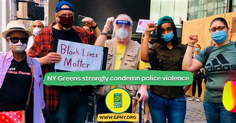 Statement Of Green Party Of New York City On Response To Black Lives