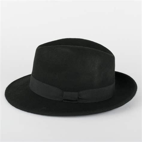 100 Wool Trilby Fedora Hat Handmade In Italy Ebay