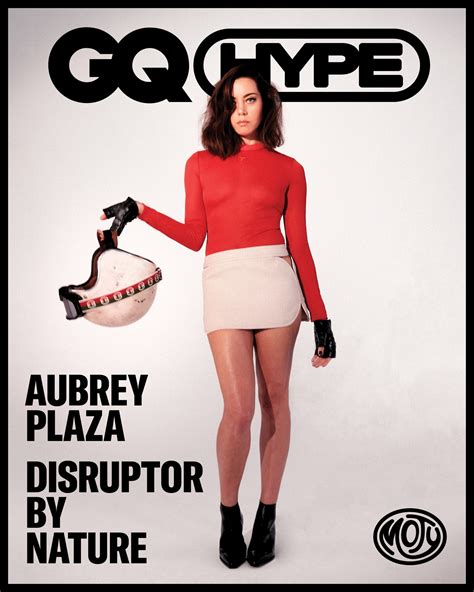 Aubrey Plaza Is Leveling Up—and Still Pranking Her Costars Gq