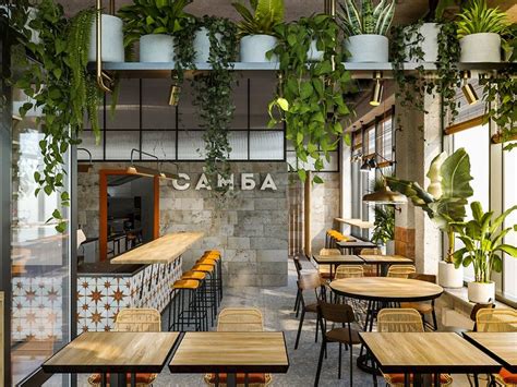 Check Out This Behance Project Samba Cafe Interior