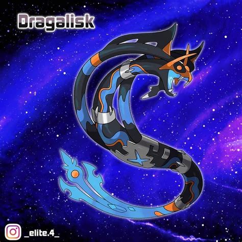 This game use the languega is italian. Élite4 on Instagram: "Dragalisk, the Legendary Pokémon of ...