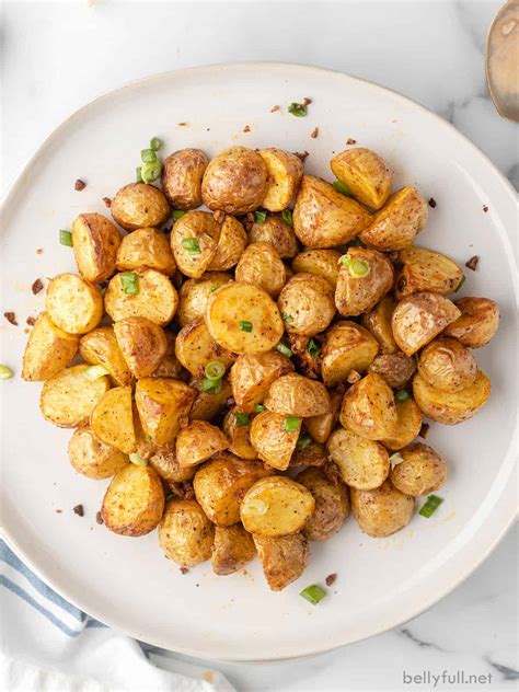 Oven Roasted Potatoes Recipe Belly Full
