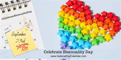 Celebrar El DÍa De La Bisexualidad 23 De Septiembre Día Internacional Hoy