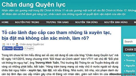 Làm Gì Với Trang Chân Dung Quyền Lực Bbc News Tiếng Việt