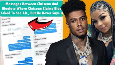 Blueface Exp0sed The Messages Of Him Asking Chrisean To Not Keep