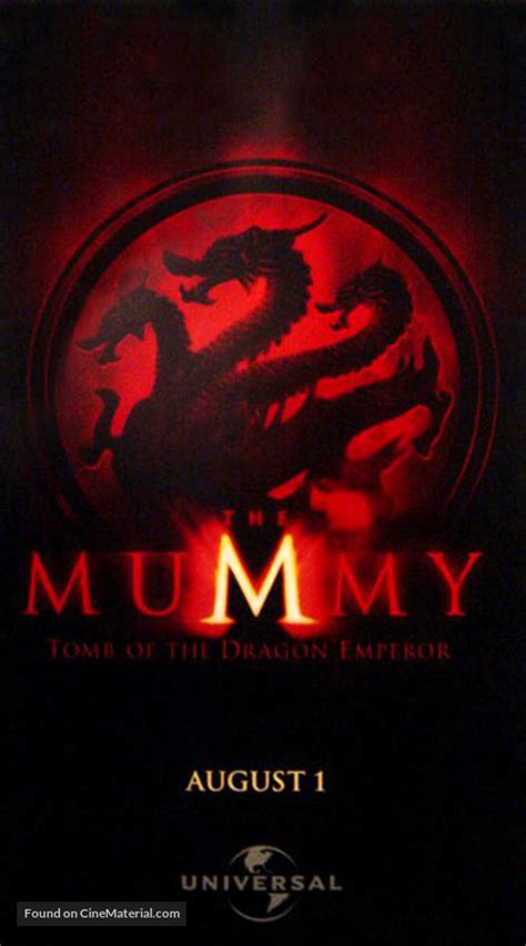 The Mummy Tomb Of The Dragon Emperor 2008 Movie Poster
