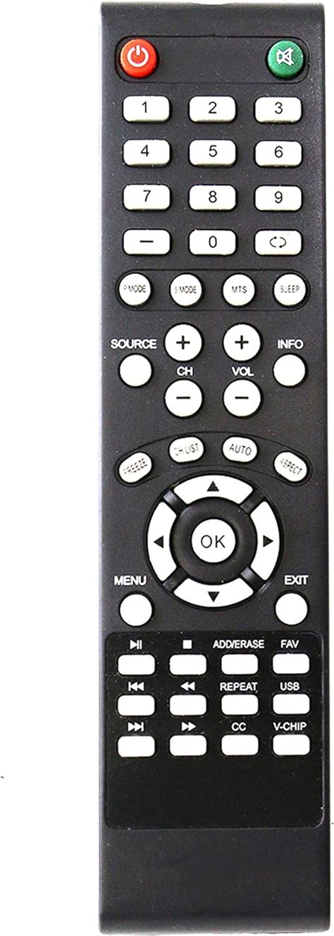 beyution replacement remote control fit for element lcd led tv elcfw328 elcfw329