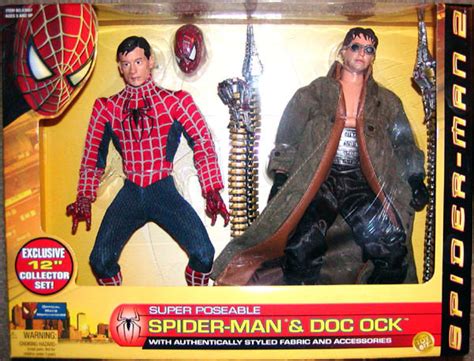 12 Inch Super Poseable Spider Man 2 Doc Ock Toy Biz