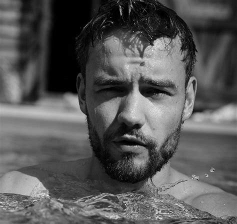 Heres Liam Payne Shirtless Pantless And Wet In The Pool New Photoshoot
