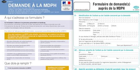 Formulaire Mdph