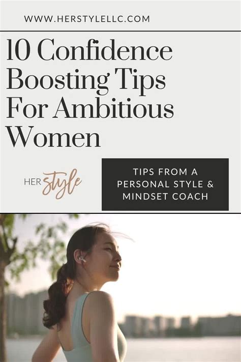 10 Confidence Boosting Tips For Ambitious Women Her Style Heather