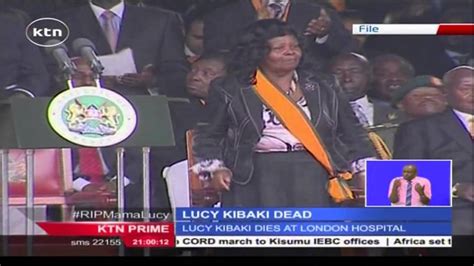 Kenya Mourns Death Of Former First Lady Lucy Kibaki Youtube