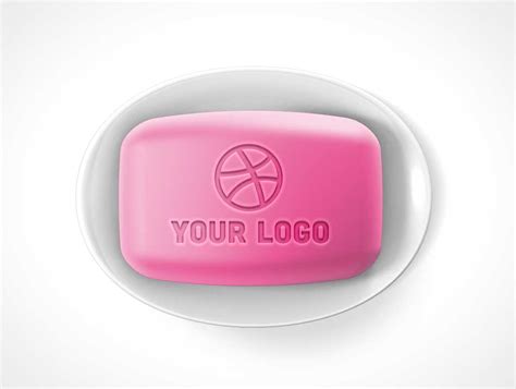 Free Soap Bar Engraved Logo Mockup Designhooks