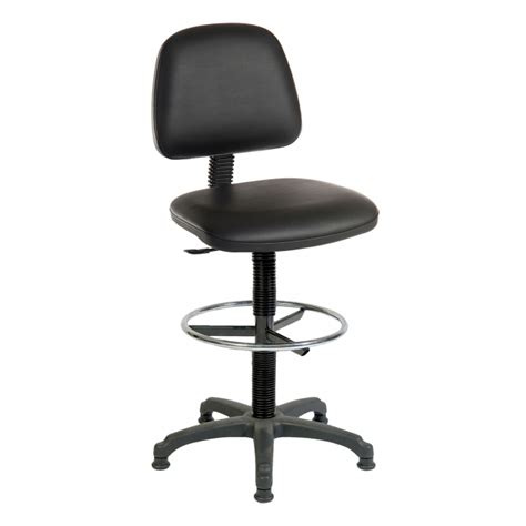 Wipe Clean Poly Leather Draughtsman Chairs Office And Education Bigdug