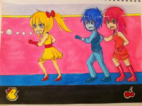 Ms Pac Man Fan Art By Cherryprincessart On Deviantart