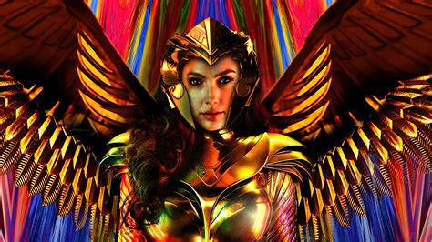 Wonder Woman 1984 Movie Gal Gadot Wonder Woman Golden Eagle Armor