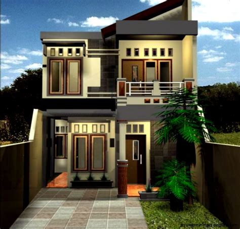 Rumah minimalis dengan ukuran 6×12 sudah sangat mencukupi apabila ditempati bersama keluarga. Model Rumah Minimalis Modern 2 Lantai | Design Rumah Minimalis