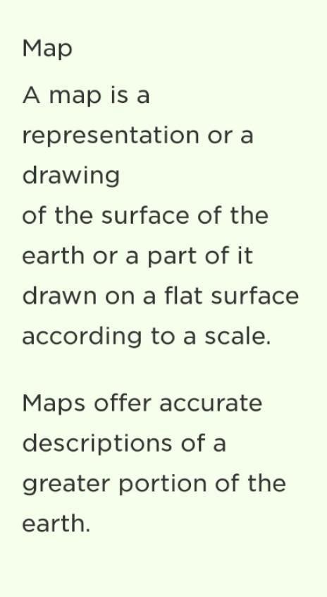 Distinguish Between A Map And A Plan