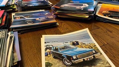 Vintage Car Brochures Collecting Three Decades Of Motor City