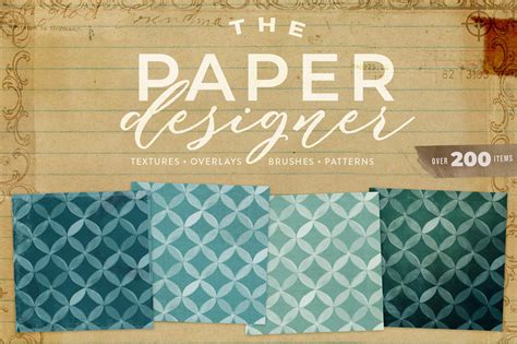 The Paper Designer Textures ~ Creative Market