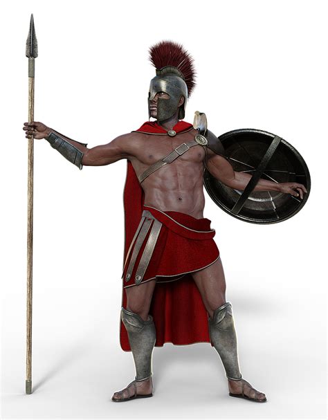 Download Soldier Sparta Antique Royalty Free Stock Illustration