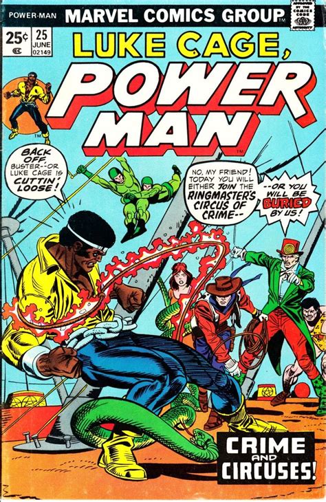 Power Man 25 June 1975 Marvel Comics Grade Fine Etsy Marvel Comic