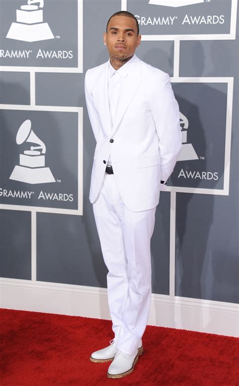 Chris Brown From 2013 Grammys Arrivals E News