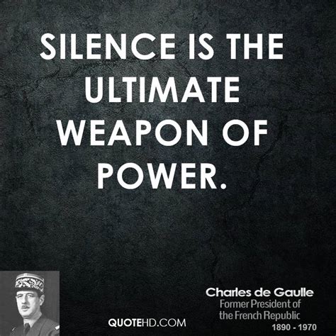 Power Of Silence Quotes Quotesgram