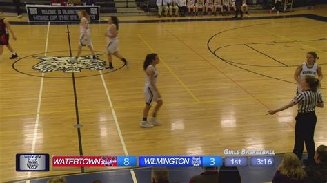 whs girls basketball vs watertown youtube