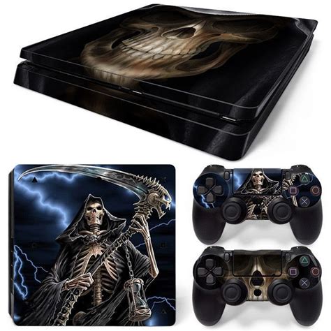 Faceplates Decals And Stickers 171668 Ps4 Slim Grim Reaper Console And