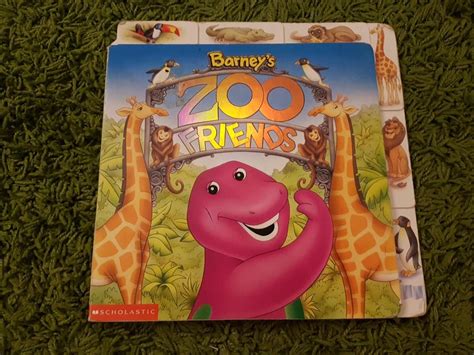 Barneys Zoo Friends Flip Up Flaps Book Hobbies And Toys Books