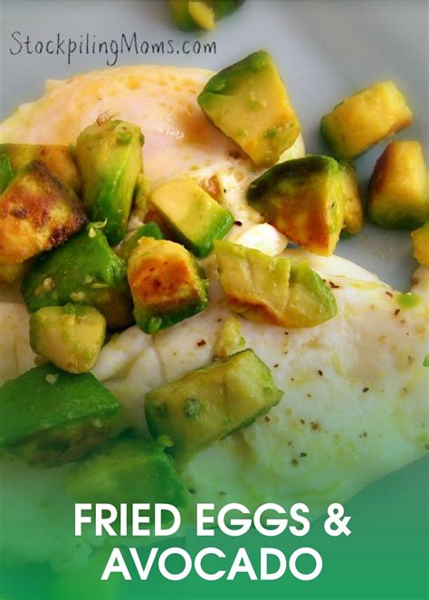 Fried Eggs And Avocados Recipe Meals Recipes Clean Eating Recipes
