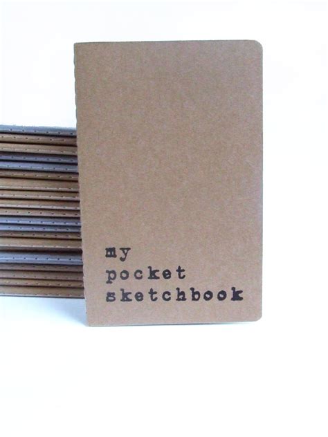 Moleskine® Pocket Size Notebooks Hand Screen Printed With