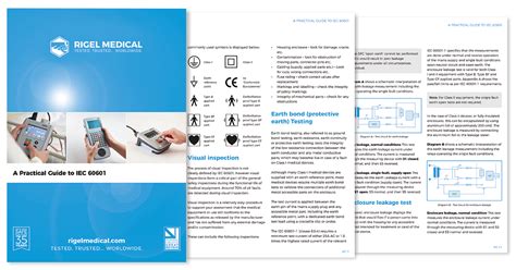 Guide A Practical Guide To The Iec 60601 Standard Rigel Medical
