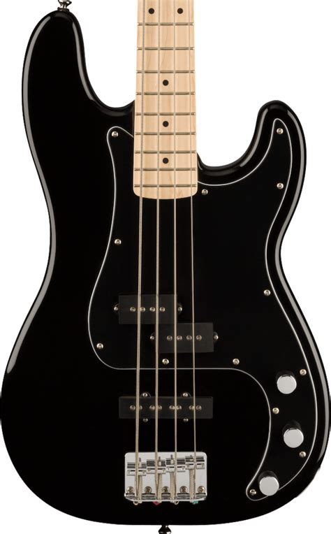 Squier Affinity Precision Bass Pj In Black Andertons Music Co