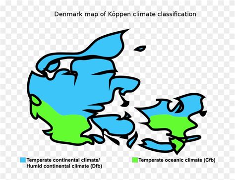 Denmark Map Of Köppen Climate Classification Koppen Climate