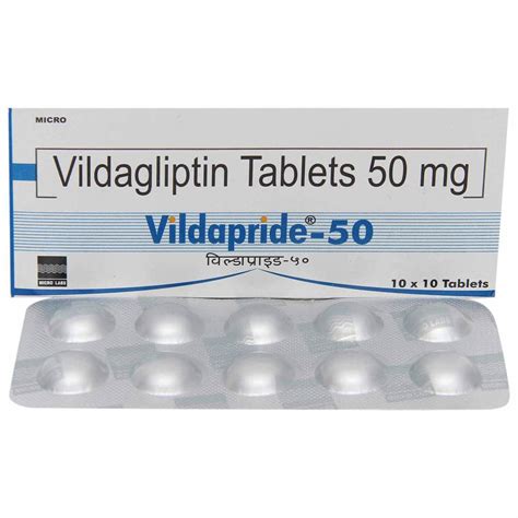 Vildapride 50 Tablet 10 S Price Uses Side Effects Composition