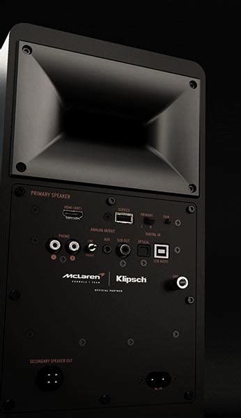 Klipsch The Fives Wireless Powered Speakers Mclaren Edition Pair