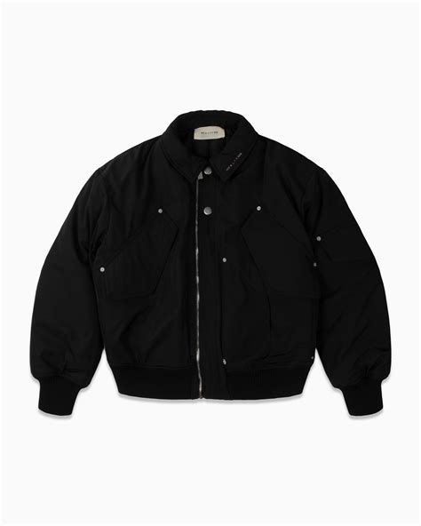 Flight Bomber Jacket 1017 Alyx 9sm Outerwear Jackets Black