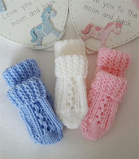 Thumbless Baby Mittens Knitting Pattern By Precious Newborn Knits