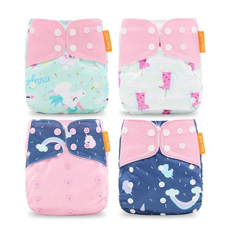 Newborn Baby Adjustable Washable Reusable Cloth Diaper Diapers Insert