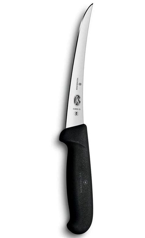 victorinox swiss army fibrox pro 6 inch curved boning knife semi stiff blade knife boning