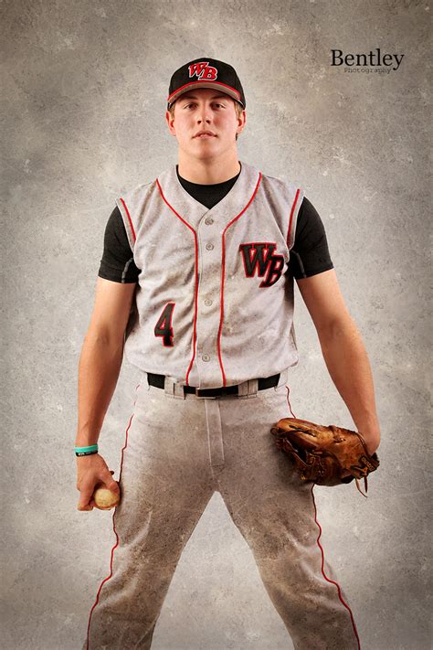 High School Baseball Portraits Senior Portrait Photography