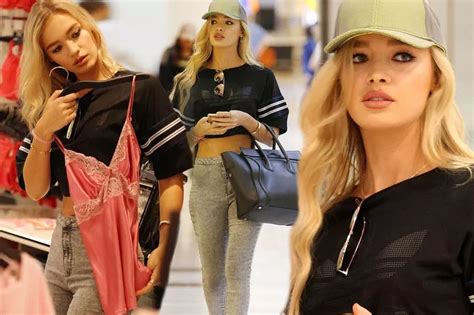 Leonardo Dicaprios Rumoured Girlfriend Roxy Horner Spotted Buying Sexy Lingerie In Essex